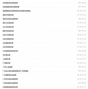 最新最稳定电视直播源！-落叶博客